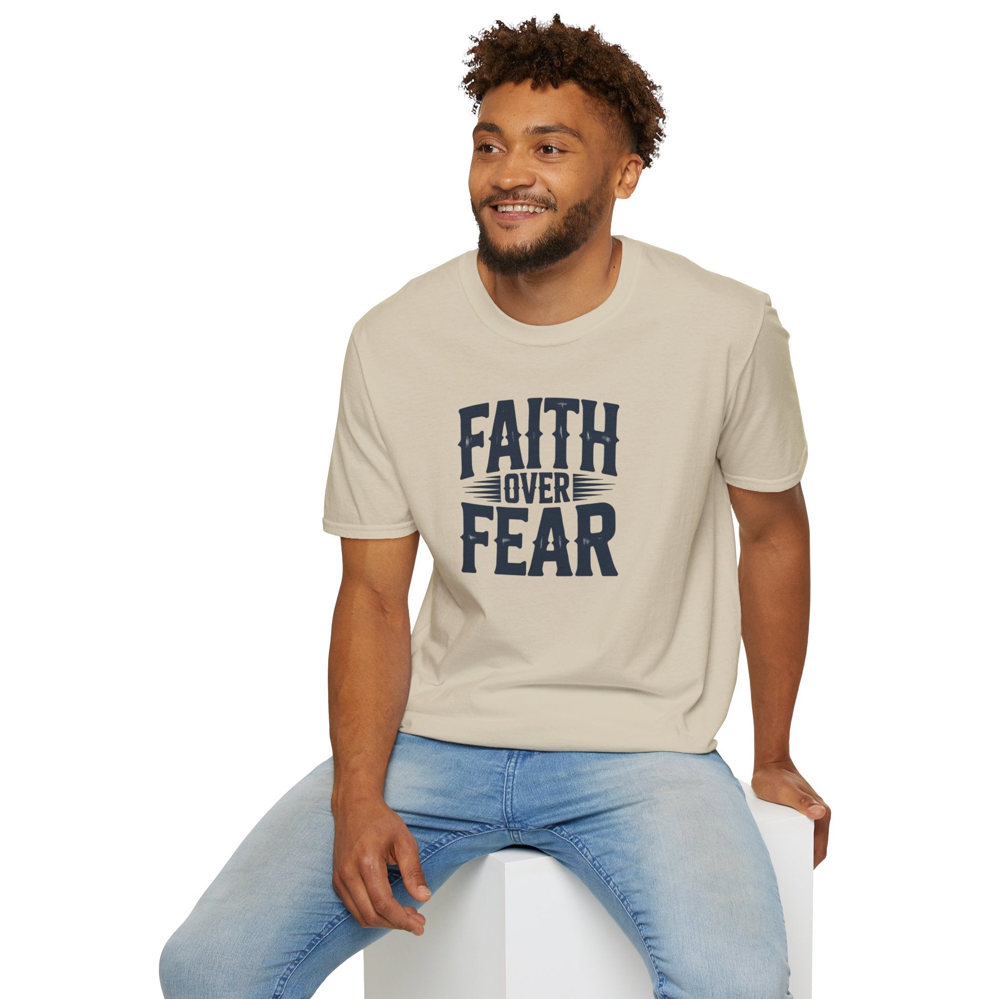 Faith Over Fear - Christian T-Shirt