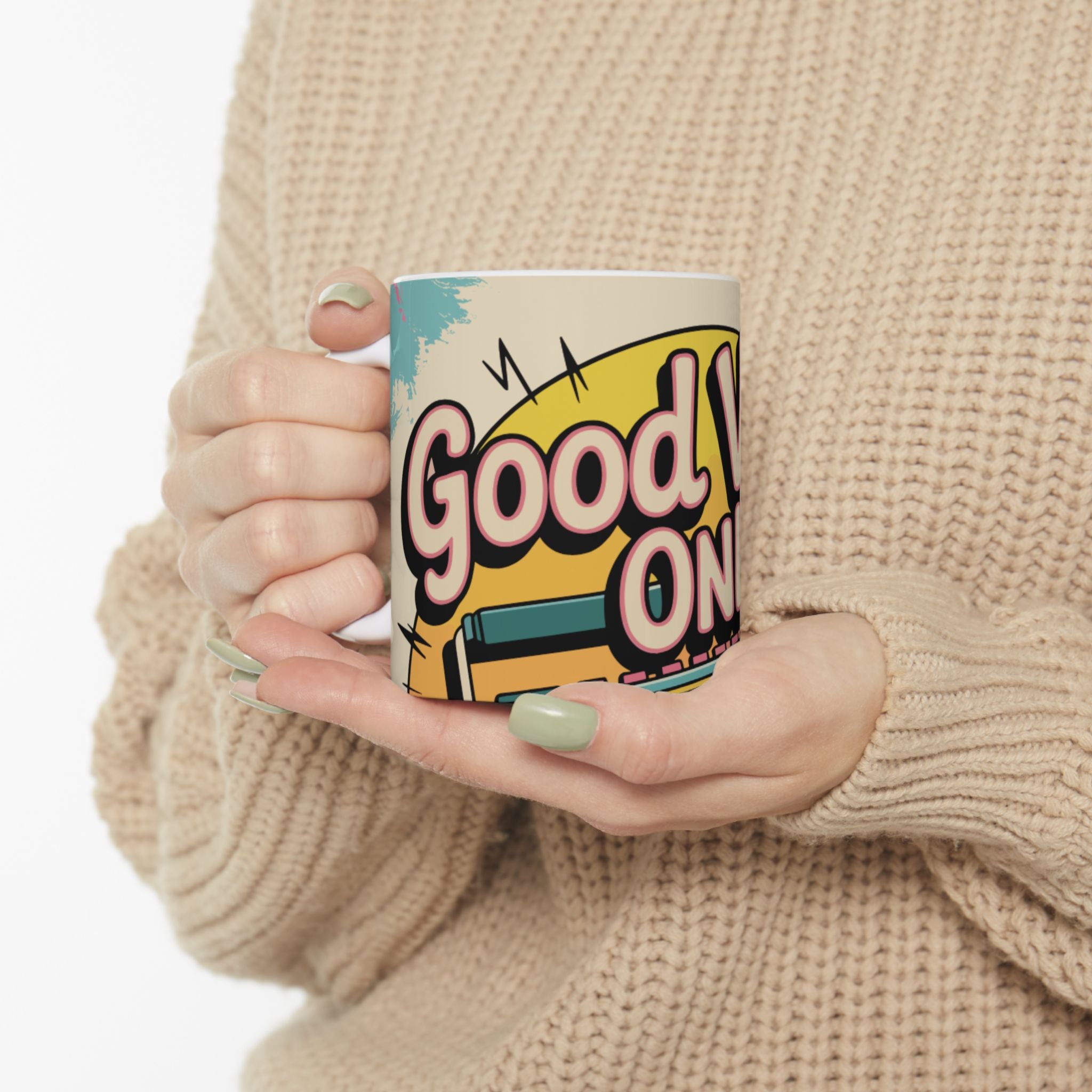 90s Inspired "Good Vibes Only" Coffee/Tea Mug
