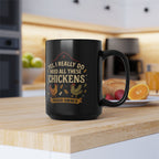 Funny "All These Chickens" Chicken Owner Gift Mug