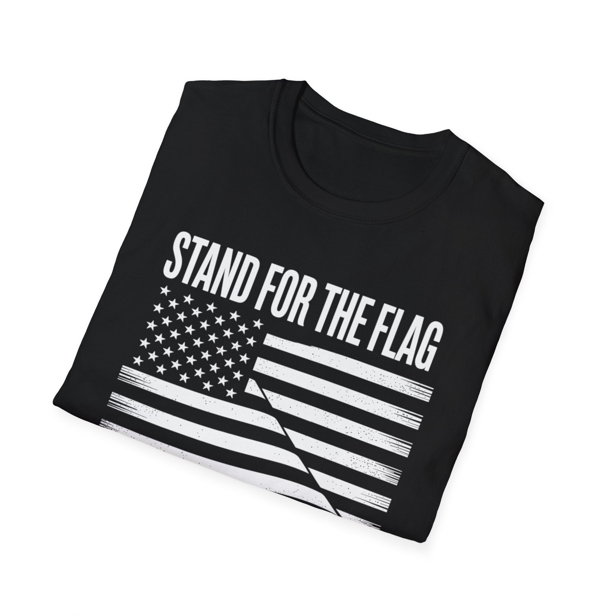 Stand for the Flag, Kneel for the Cross - Christian T-Shirt
