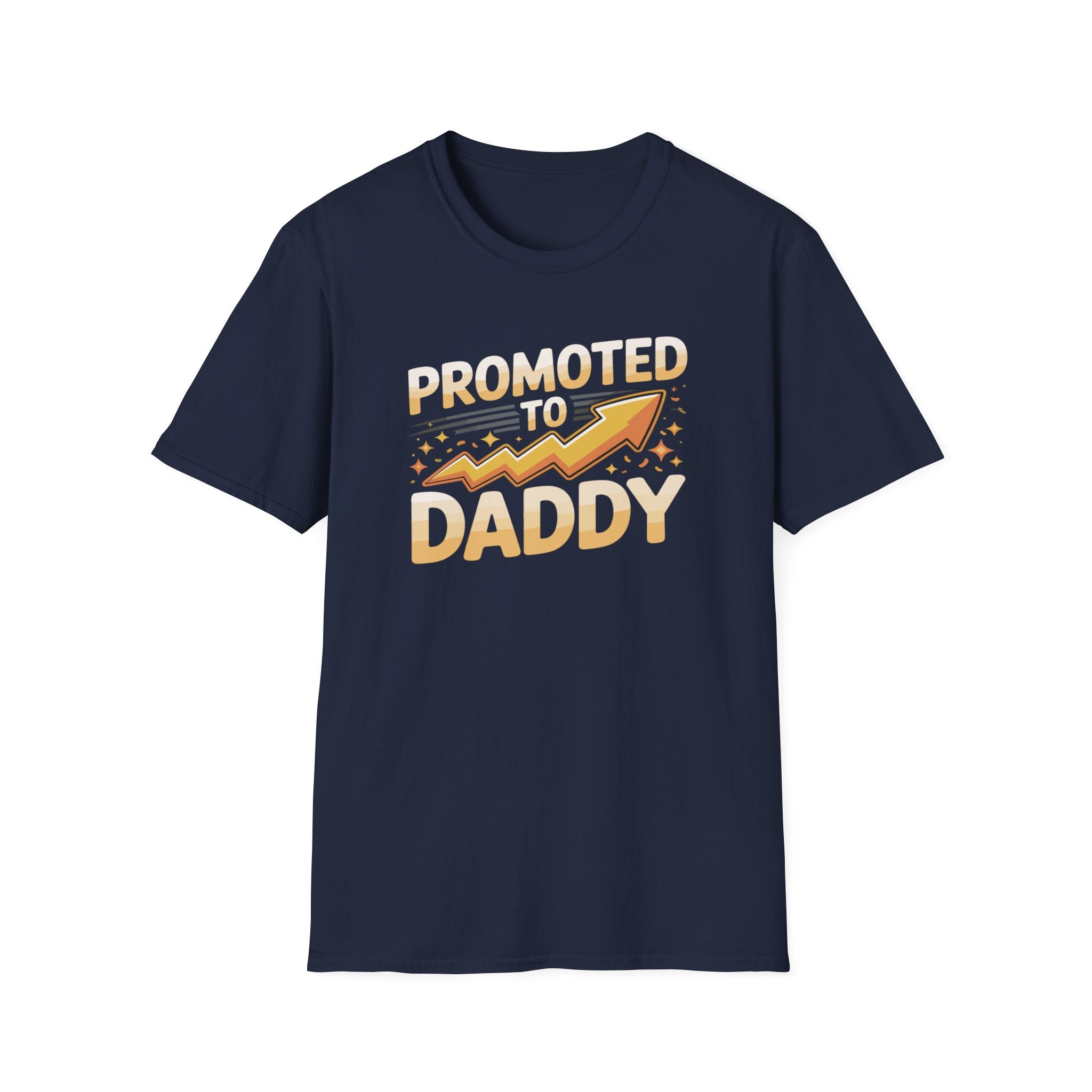 Promoted to Daddy Shirt - Baby Shower Party Gift for New Dad