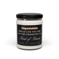 Maid of Honour Proposal Gift - Smells Like You Are Getting Promoted - Scented Soy Candle