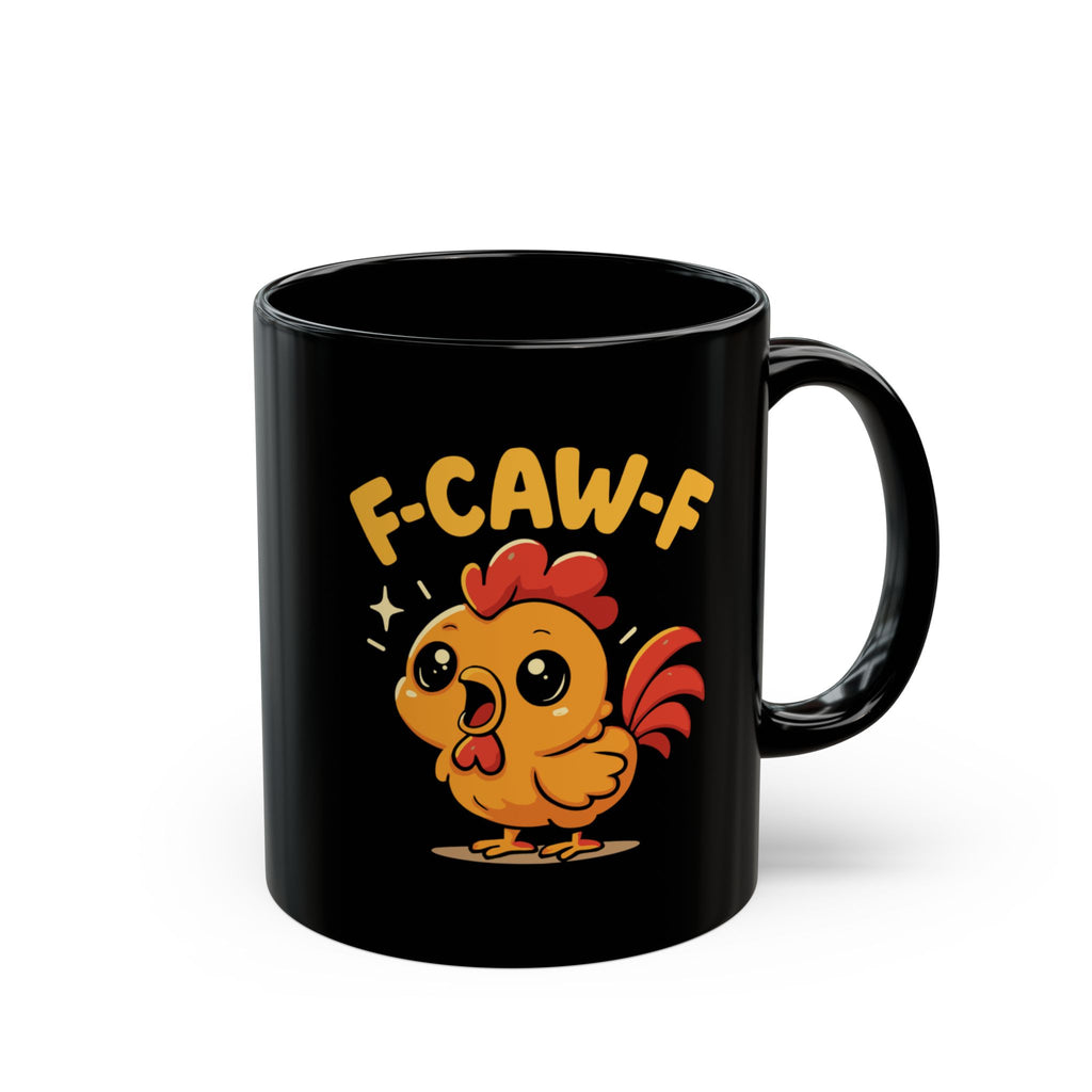 Cute Cawaii  "F-Caw-F" Chicken Mug - Amazing Gift for Family & Friends