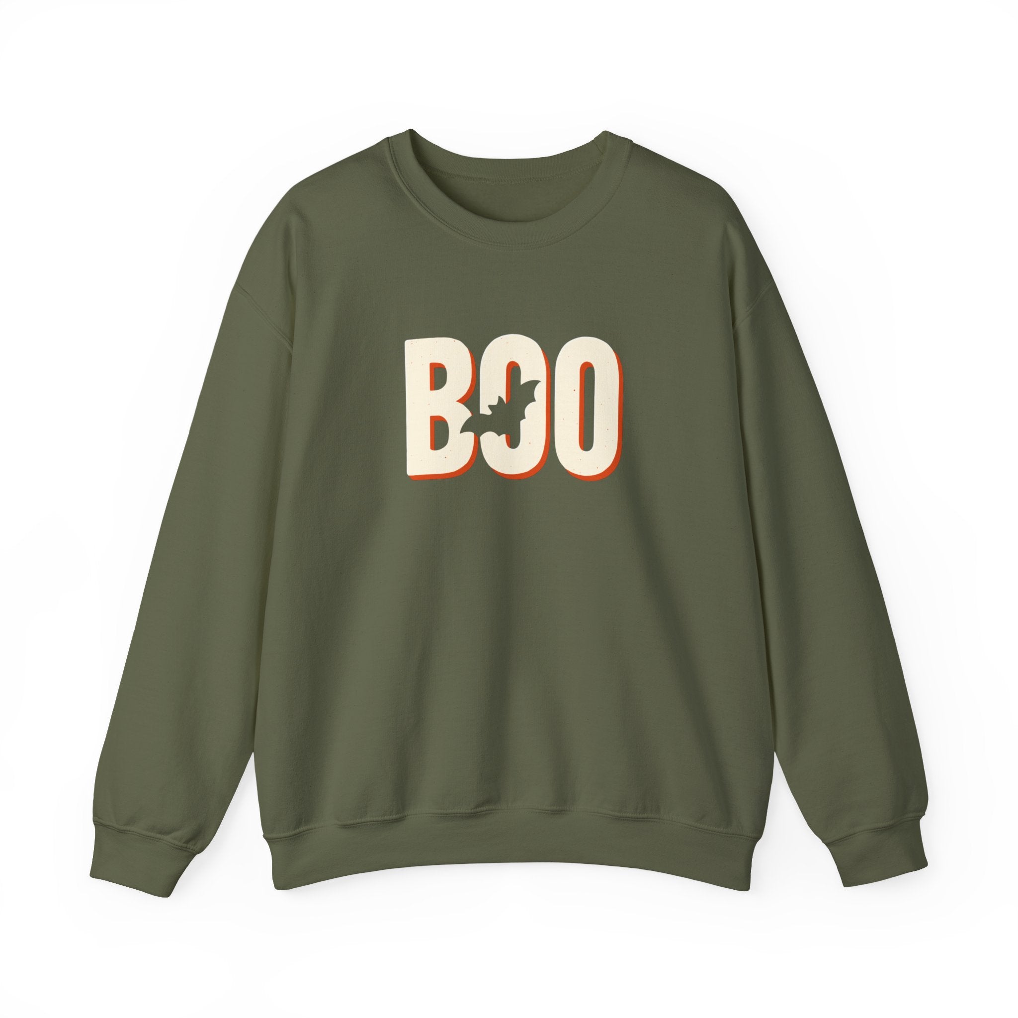 "BOO" Bat - Halloween Sweatshirt