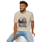 Christian "Faith. Family. Freedom." Bald Eagle Shirt