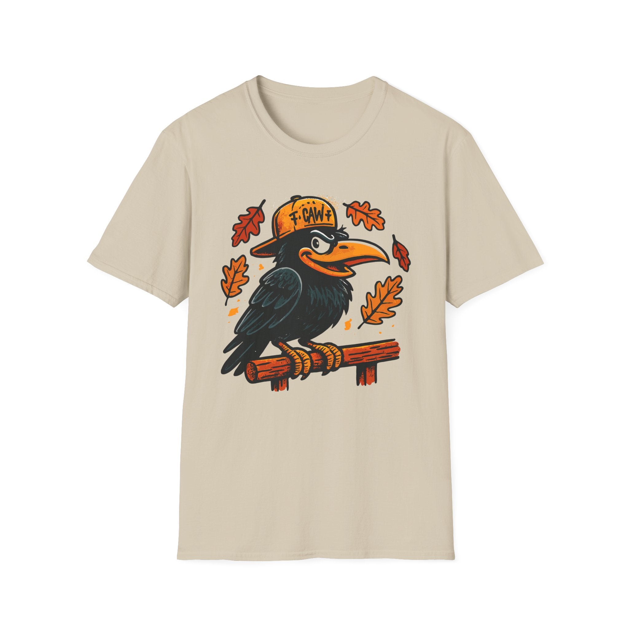 Funny "F-Caw-F" Raven T-Shirt -  Amazing Gift for Family & Friends