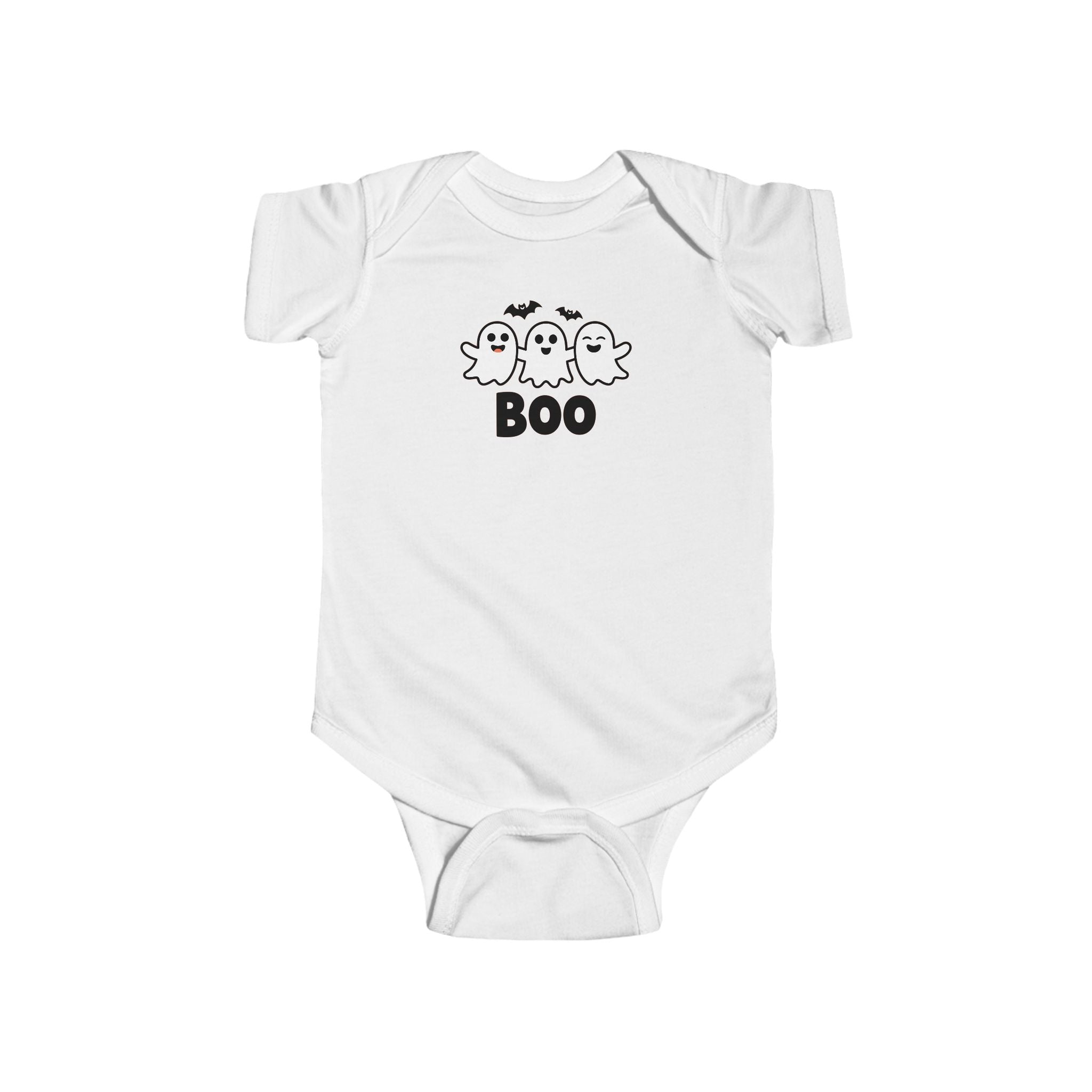"BOO" Baby Bodysuit - Halloween Onesie