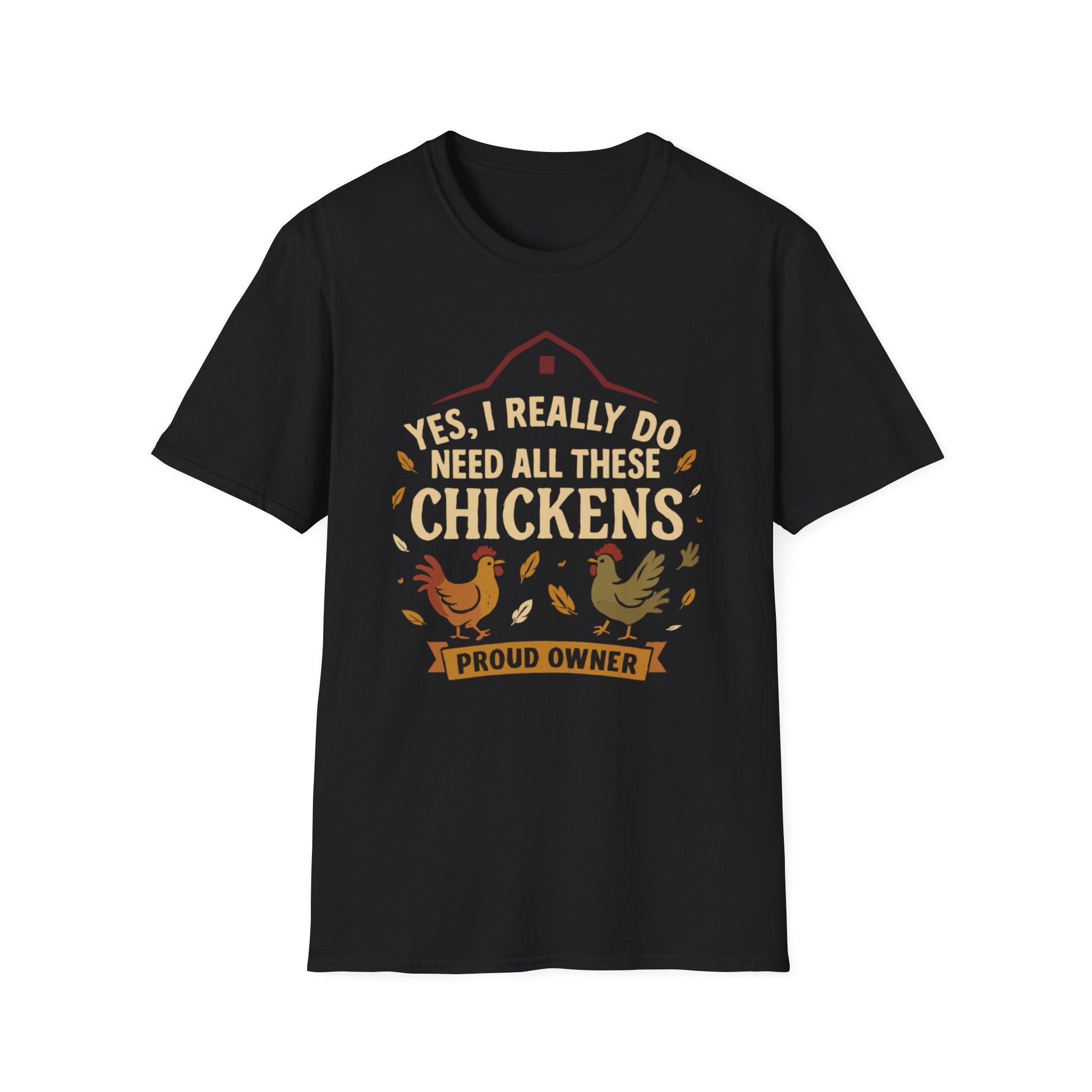 Funny "All These Chickens" Chicken Owner T-Shirt Gift Idea