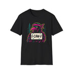 Neon Rebel "F-Caw-F" Crow T-Shirt - Amazing Gift for Family & Friends