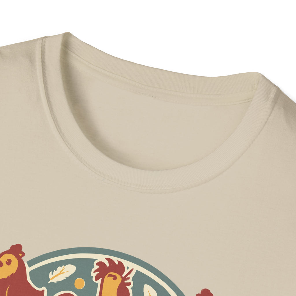 Funny "I Just Need My Flock" Chicken Owner T-Shirt Gift Idea