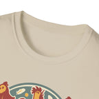 Funny "I Just Need My Flock" Chicken Owner T-Shirt Gift Idea