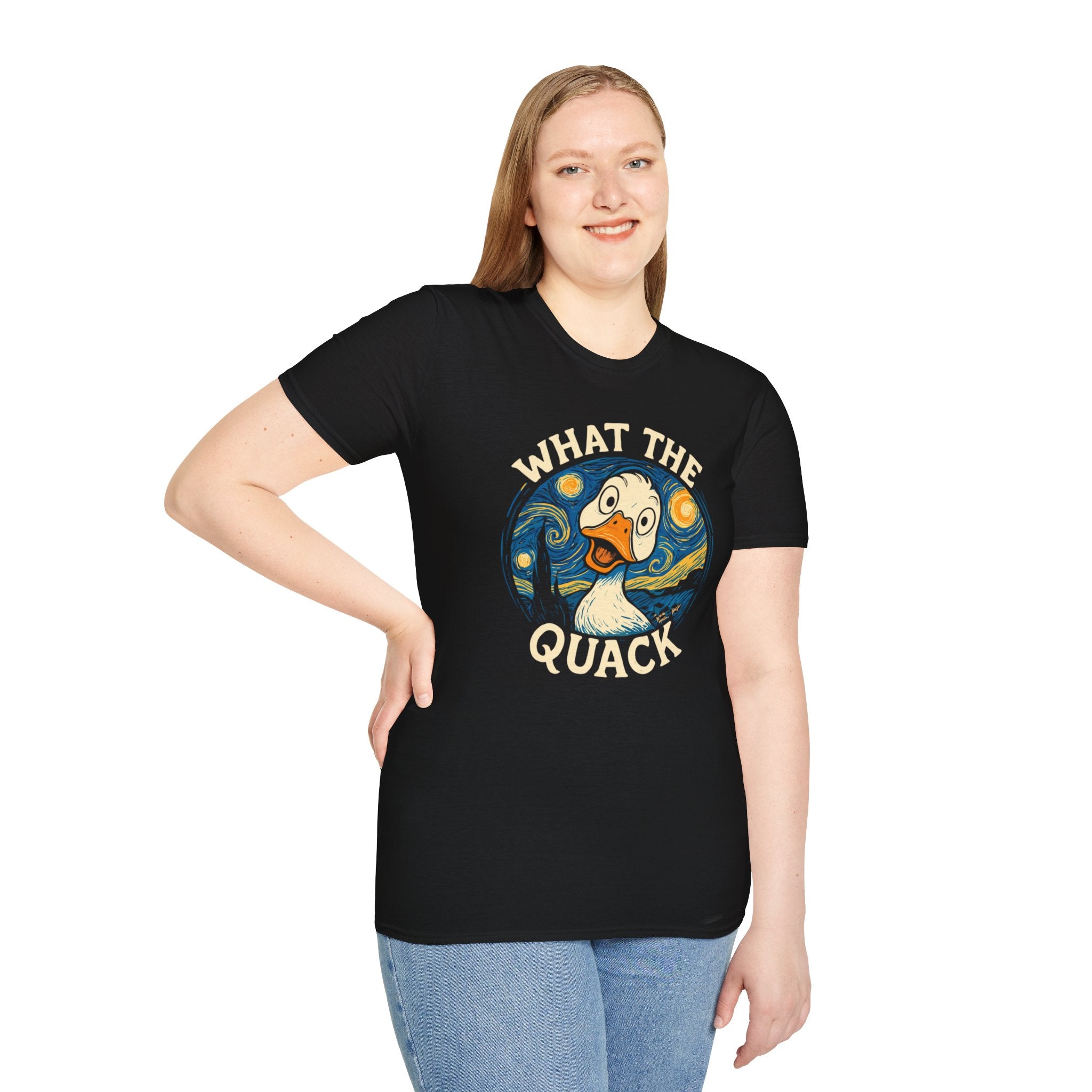 Funny "What The Quack" Duck Gift - The  Ultimate Office-Metting Shirt