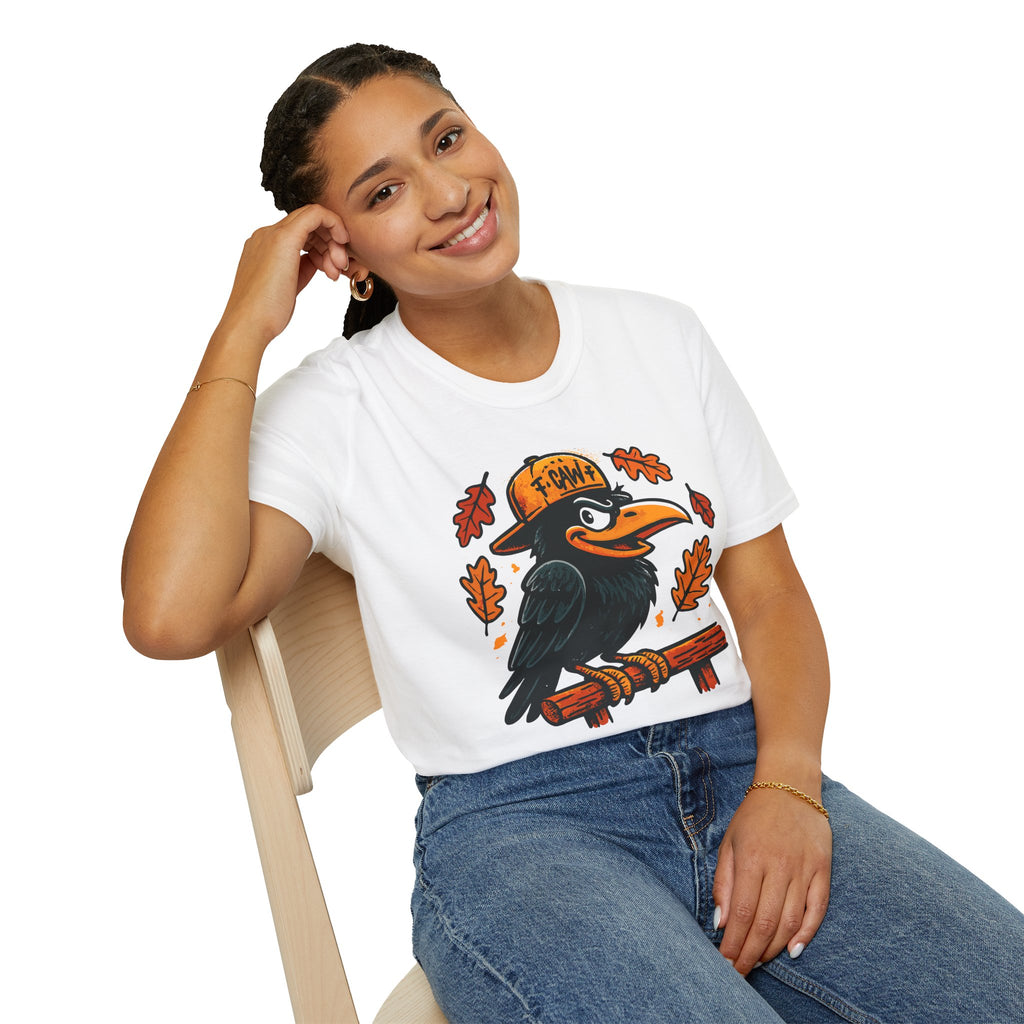 Funny "F-Caw-F" Raven T-Shirt -  Amazing Gift for Family & Friends