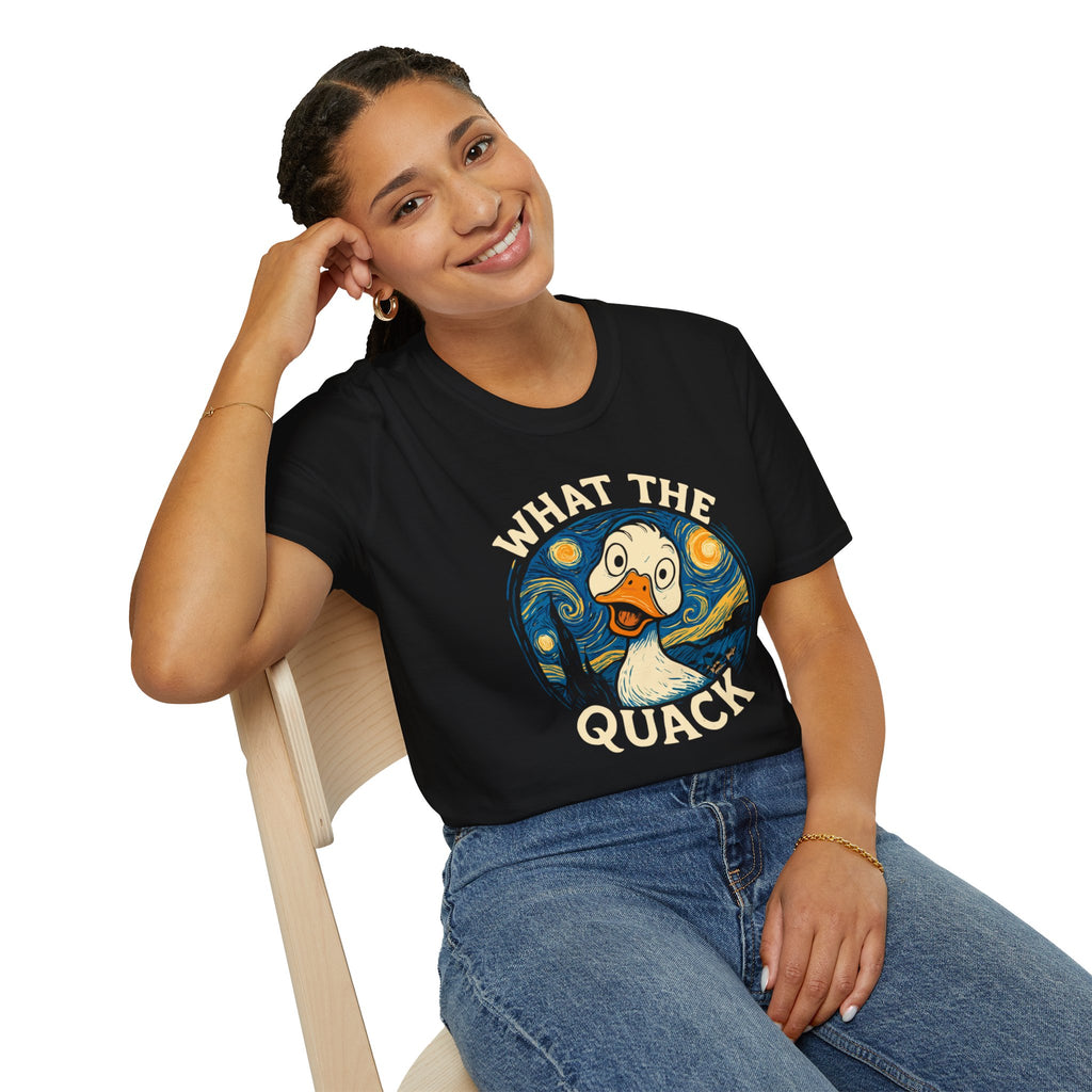 Funny "What The Quack" Duck Gift - The  Ultimate Office-Metting Shirt
