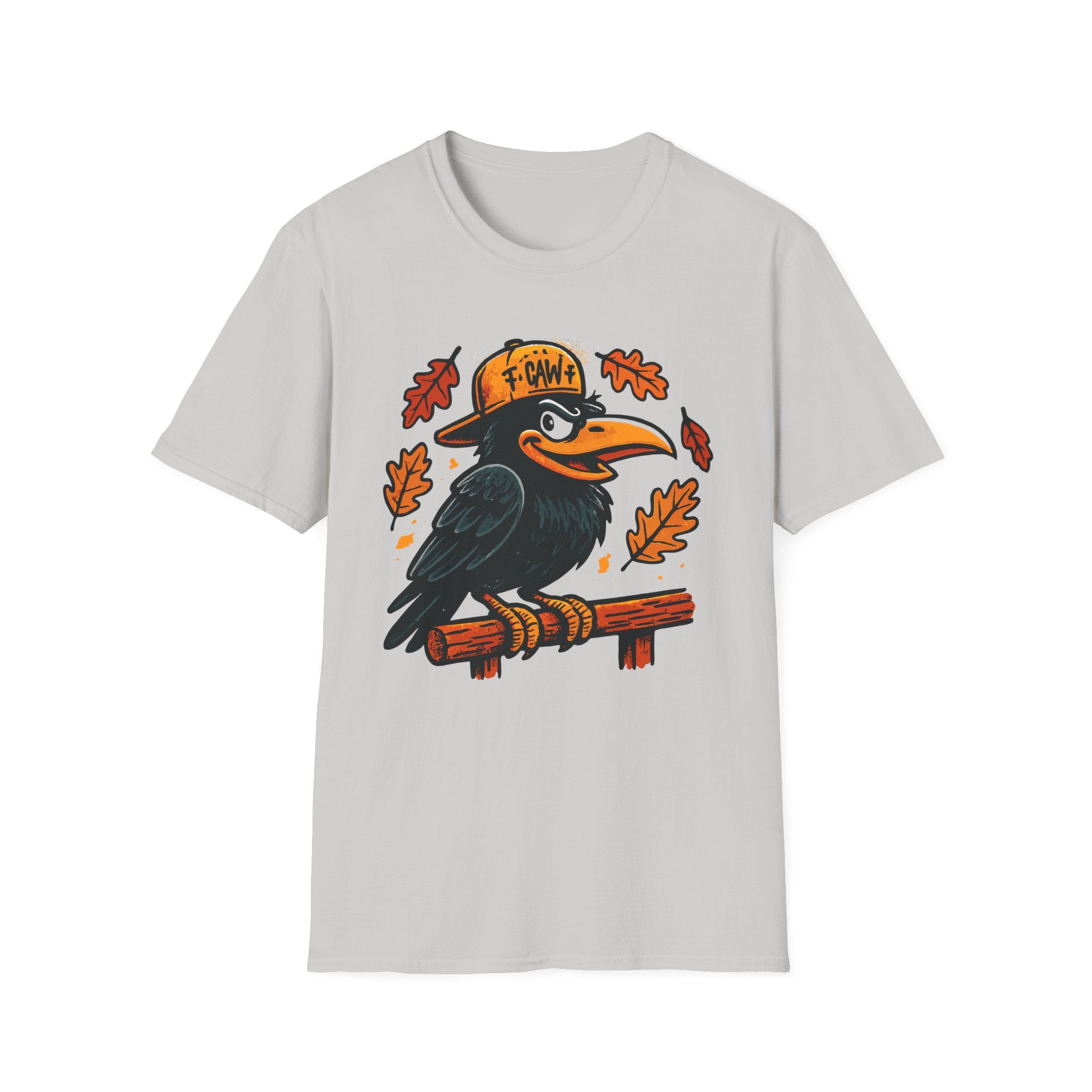 Funny "F-Caw-F" Raven T-Shirt -  Amazing Gift for Family & Friends