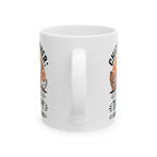 Funny " I Just Need My Flock" Chicken Owner Gift Mug