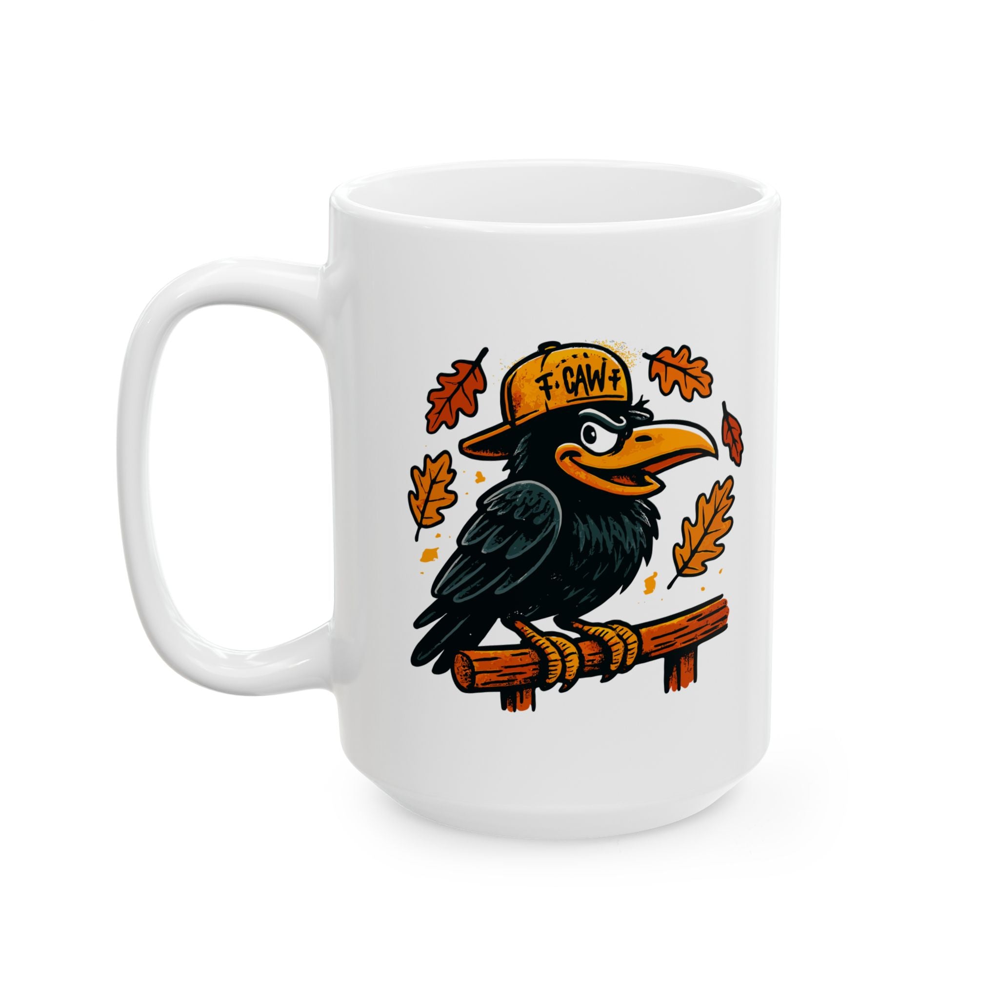 Funny "F-Caw-F" Crow Cup - Amazing Gift for Family & Friends