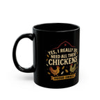 Funny "All These Chickens" Chicken Owner Gift Mug