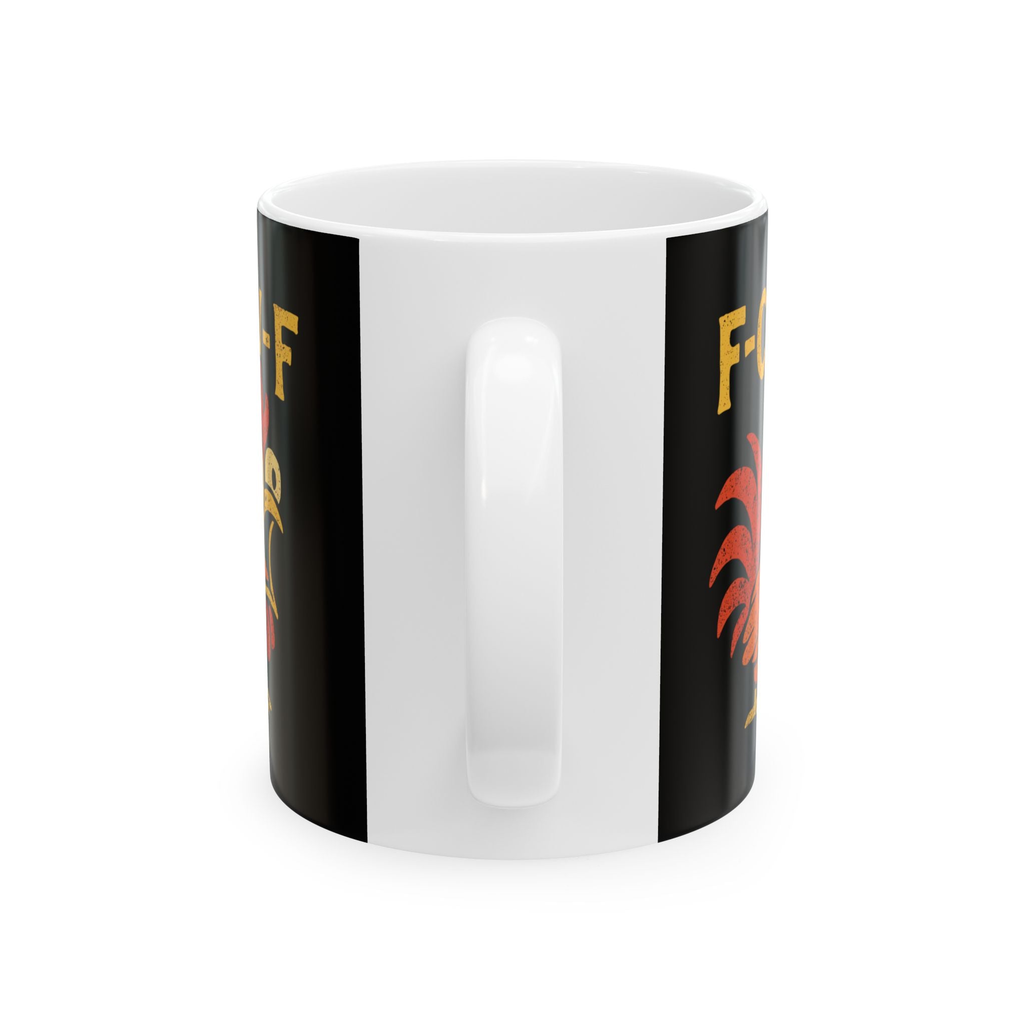Funny Office Gift - F-CAW-F Chicken Mug