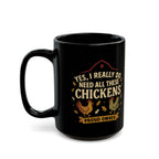 Funny "All These Chickens" Chicken Owner Gift Mug