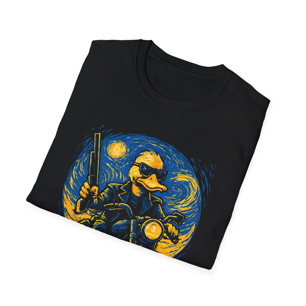 Quackinator van Gogh - Hilarious Duck T-Shirt - Funny Gift for Family & Friends