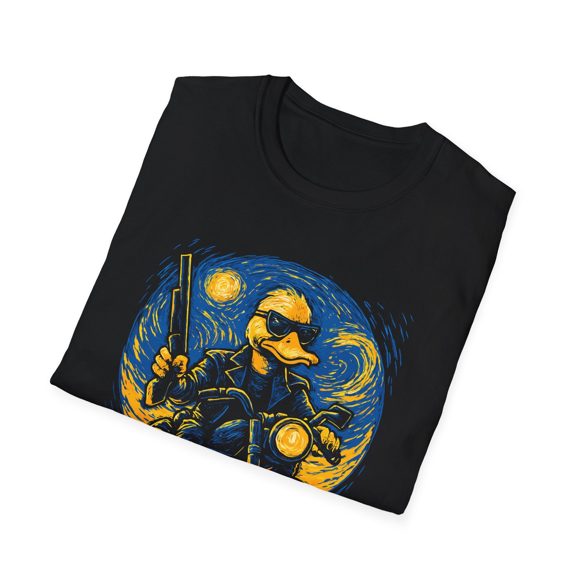 Quackinator van Gogh - Hilarious Duck T-Shirt - Funny Gift for Family & Friends