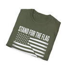 Stand for the Flag, Kneel for the Cross - Christian T-Shirt