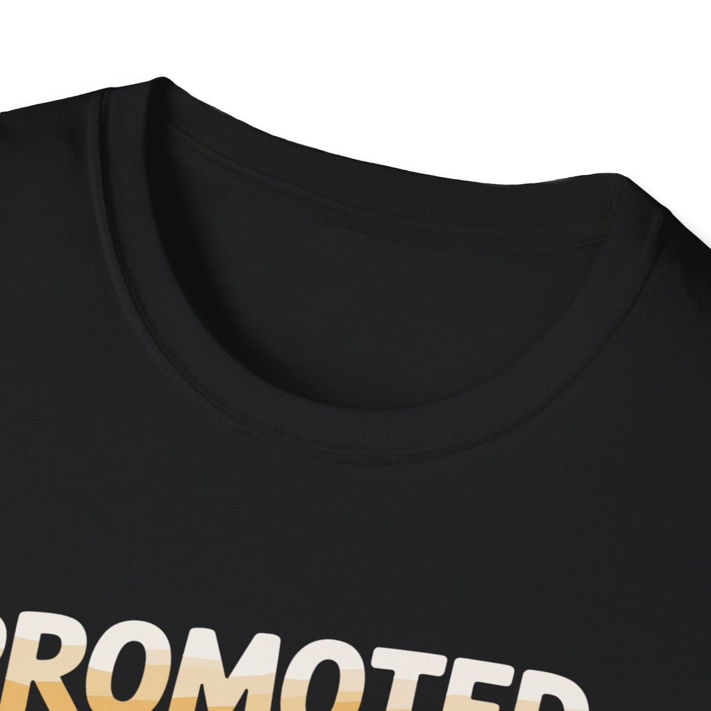 Promoted to Daddy Shirt - Baby Shower Party Gift for New Dad