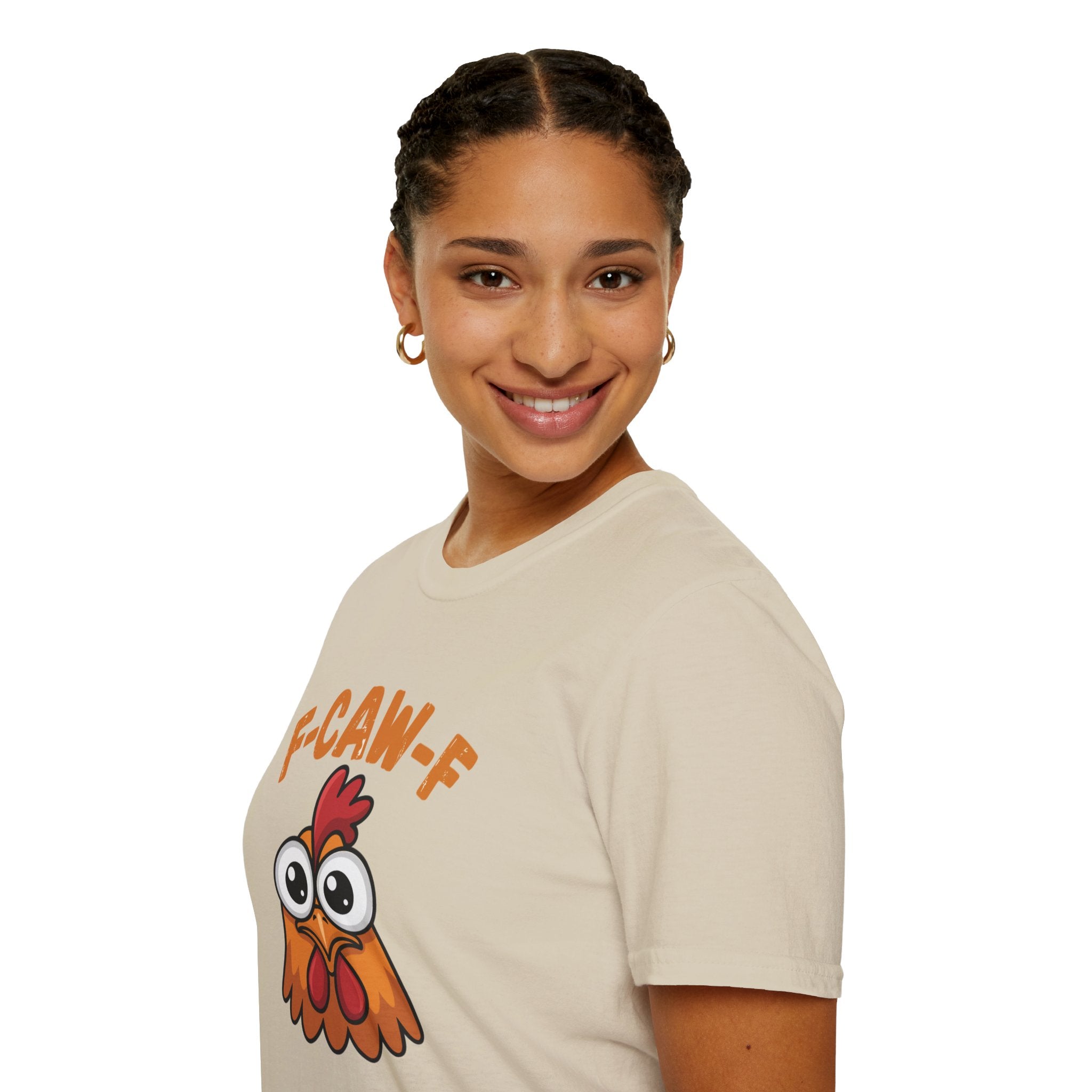 F-CAW-F - Funny Angry Chicken Shirt