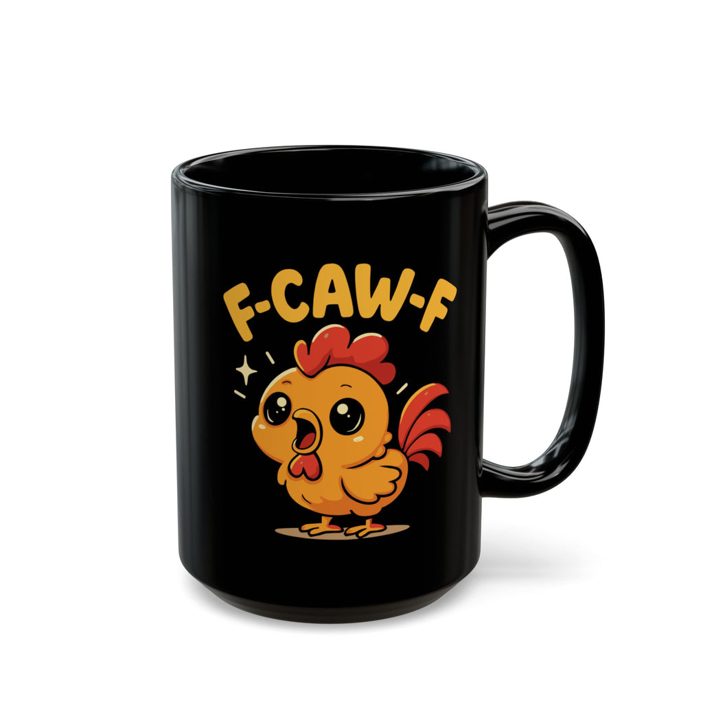 Cute Cawaii  "F-Caw-F" Chicken Mug - Amazing Gift for Family & Friends