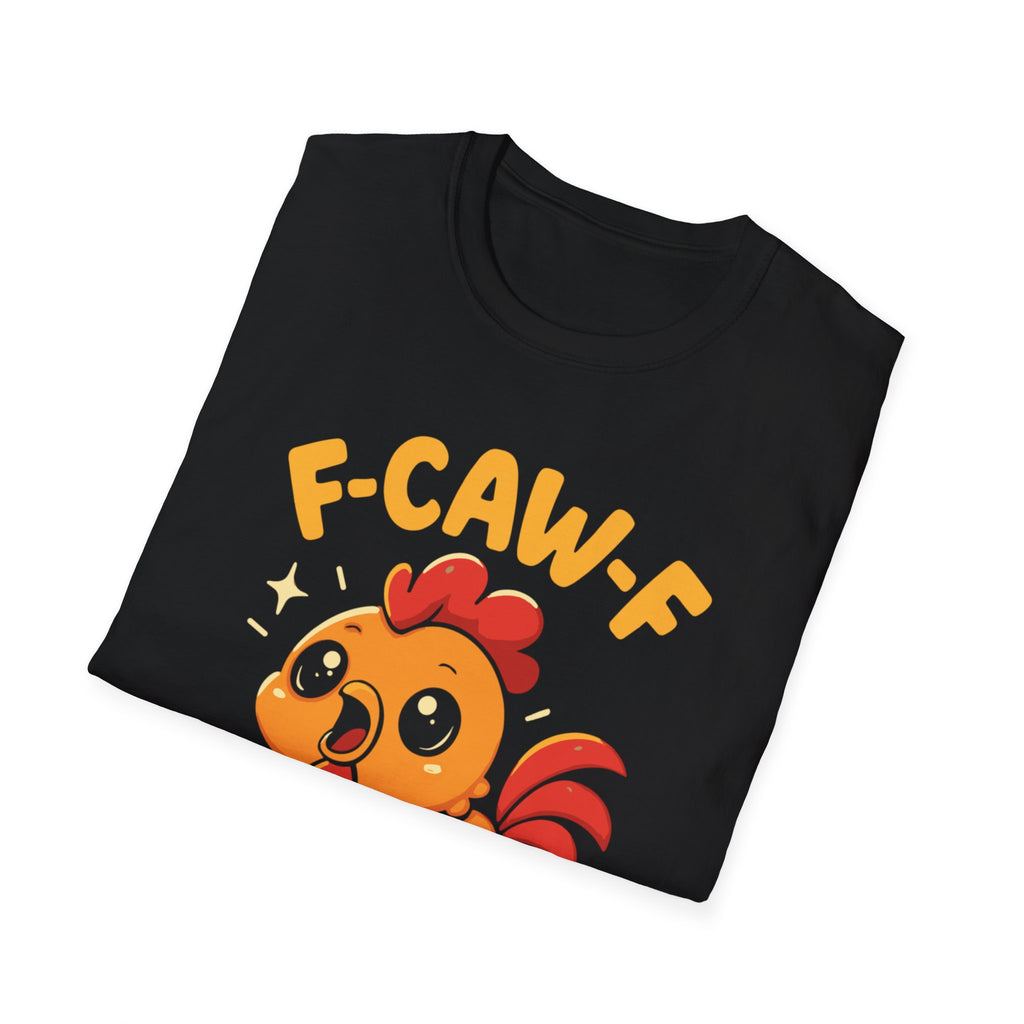 Cute Cawaii "F-Caw-F" Chicken T-Shirt - Amazing Gift for Family & Friends