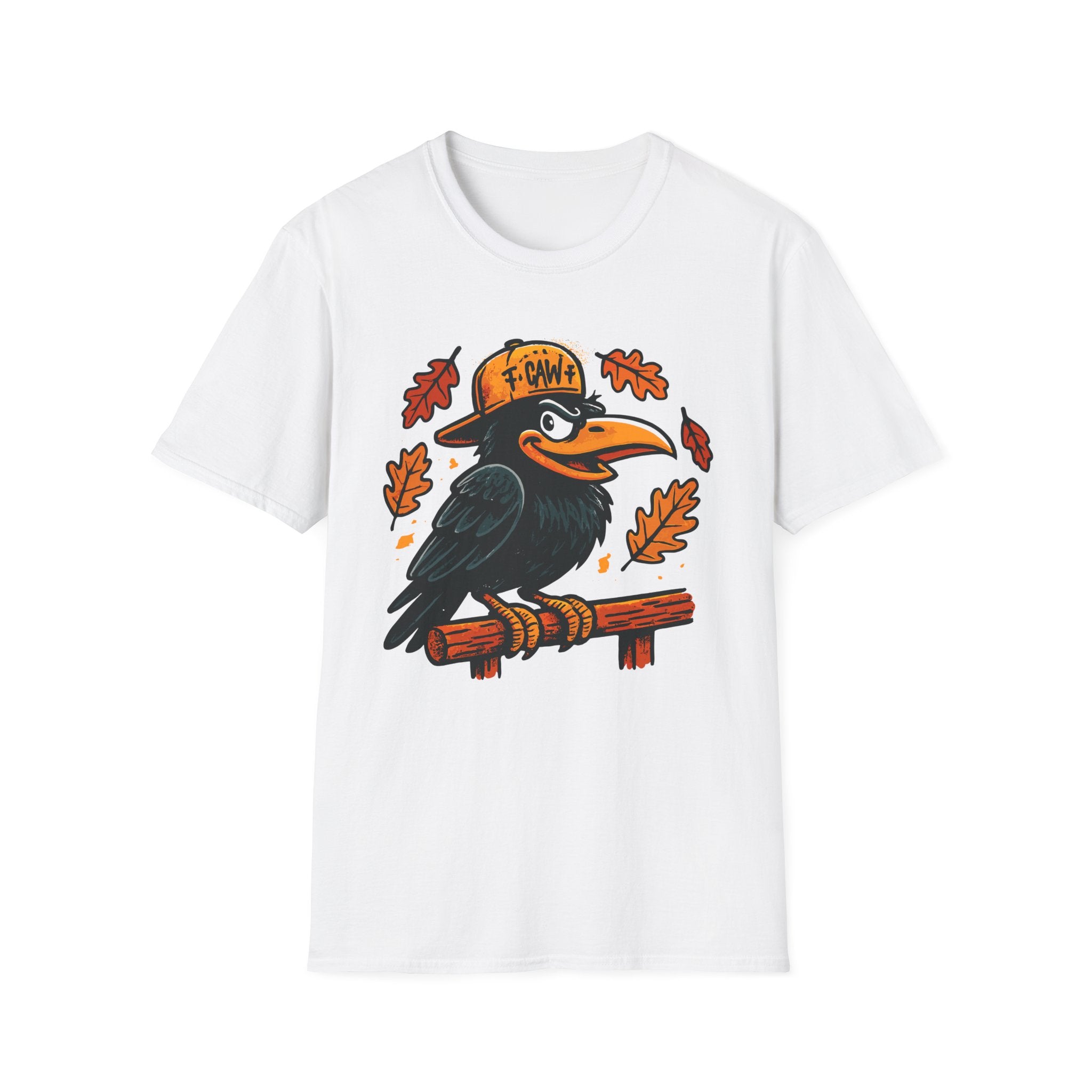 Funny "F-Caw-F" Raven T-Shirt -  Amazing Gift for Family & Friends