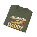 Promoted to Daddy Shirt - Baby Shower Party Gift for New Dad