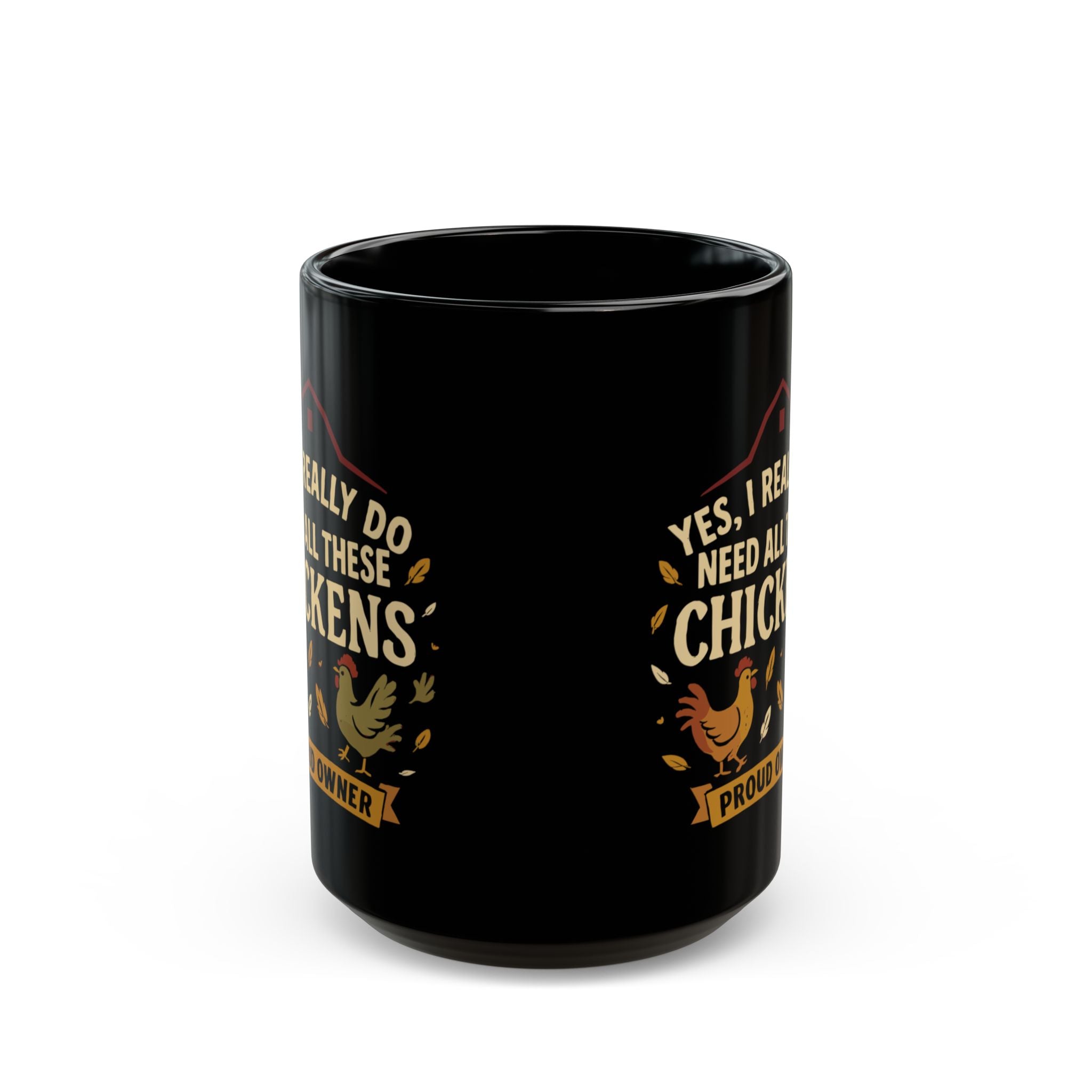 Funny "All These Chickens" Chicken Owner Gift Mug