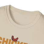Funny "I Just Need My Flock" Chicken Owner T-Shirt Gift Idea