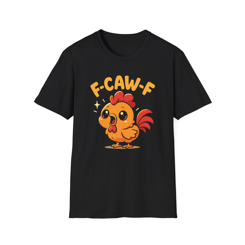 Cute Cawaii "F-Caw-F" Chicken T-Shirt - Amazing Gift for Family & Friends