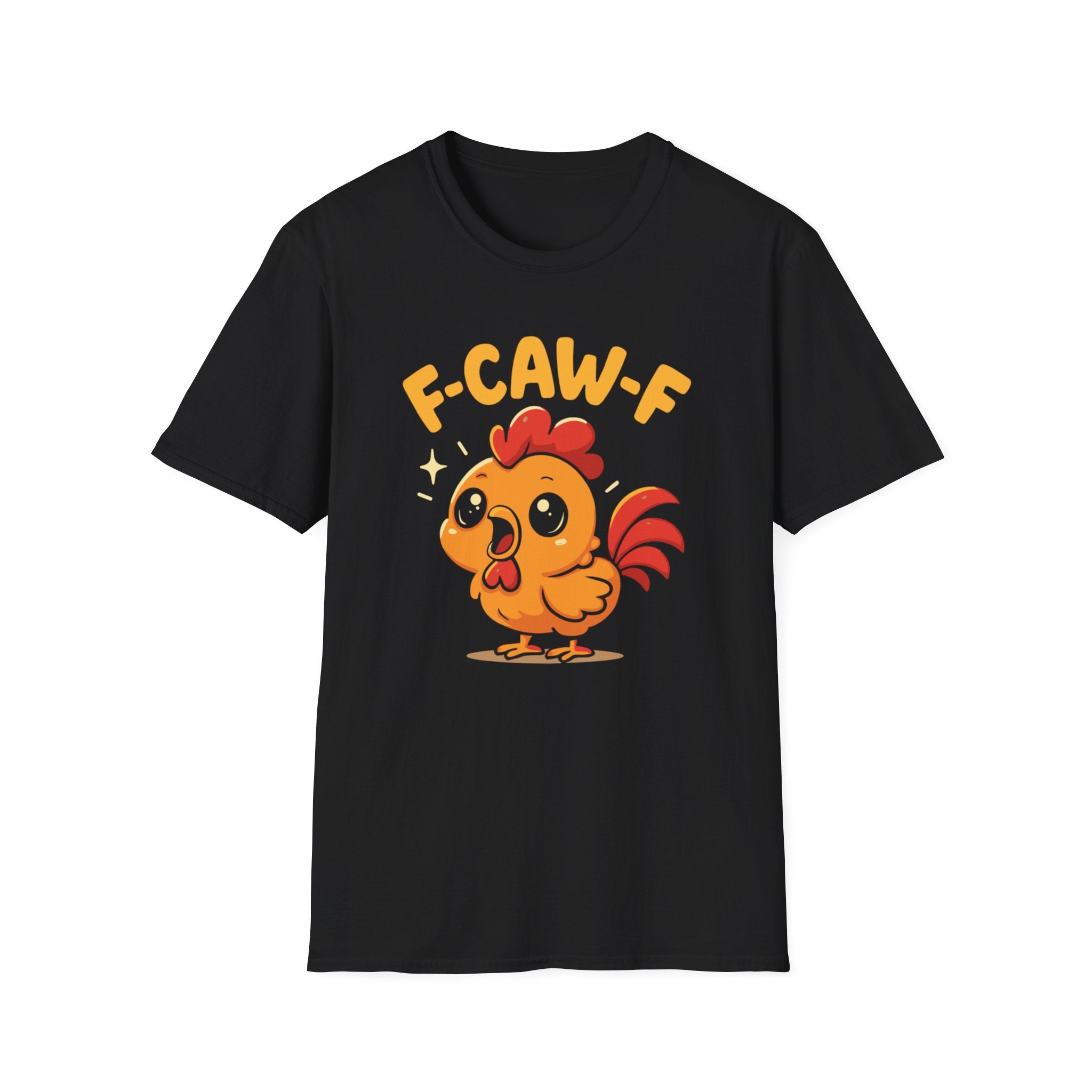 Cute Cawaii "F-Caw-F" Chicken T-Shirt - Amazing Gift for Family & Friends