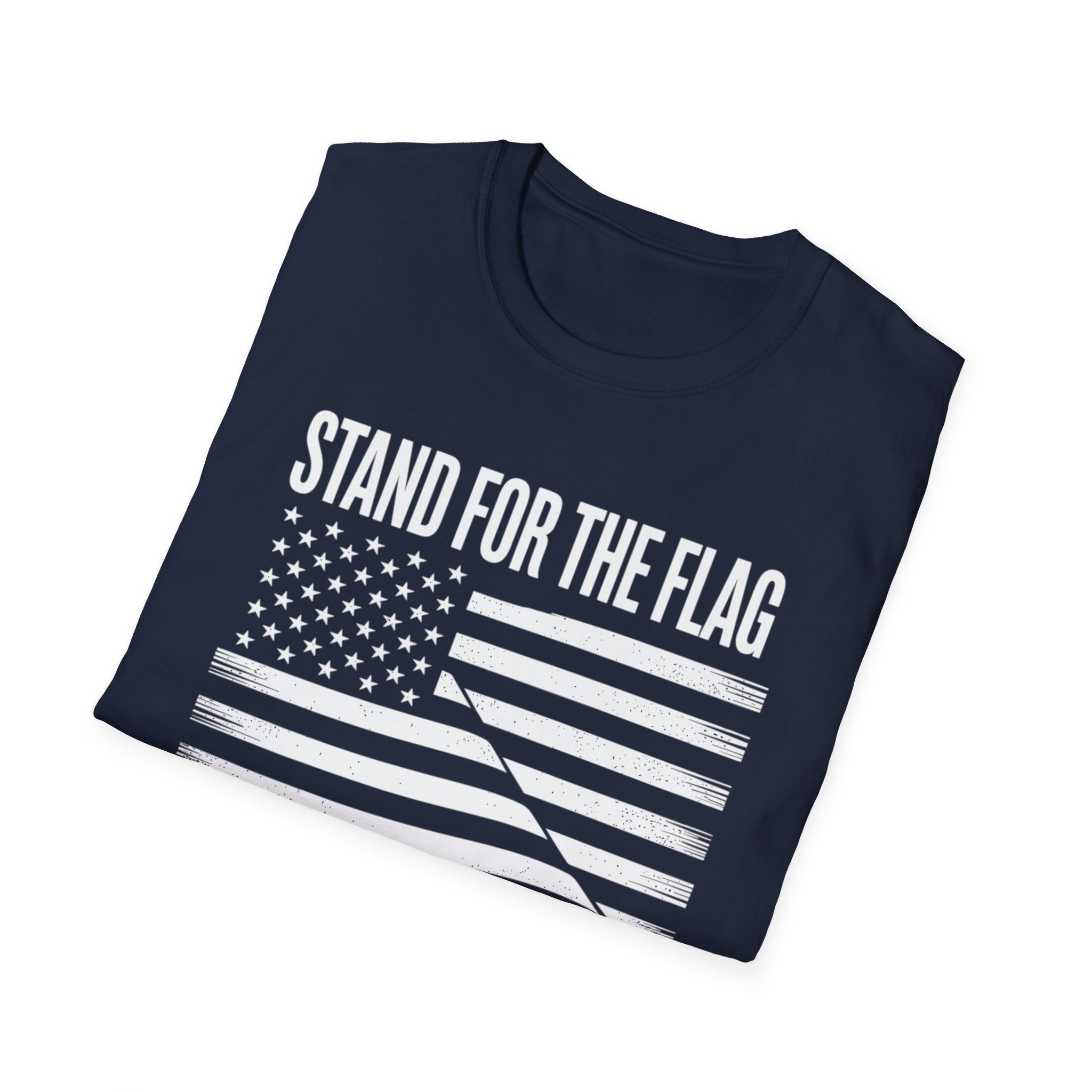 Stand for the Flag, Kneel for the Cross - Christian T-Shirt