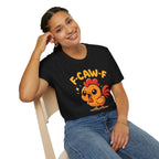Cute Cawaii "F-Caw-F" Chicken T-Shirt - Amazing Gift for Family & Friends