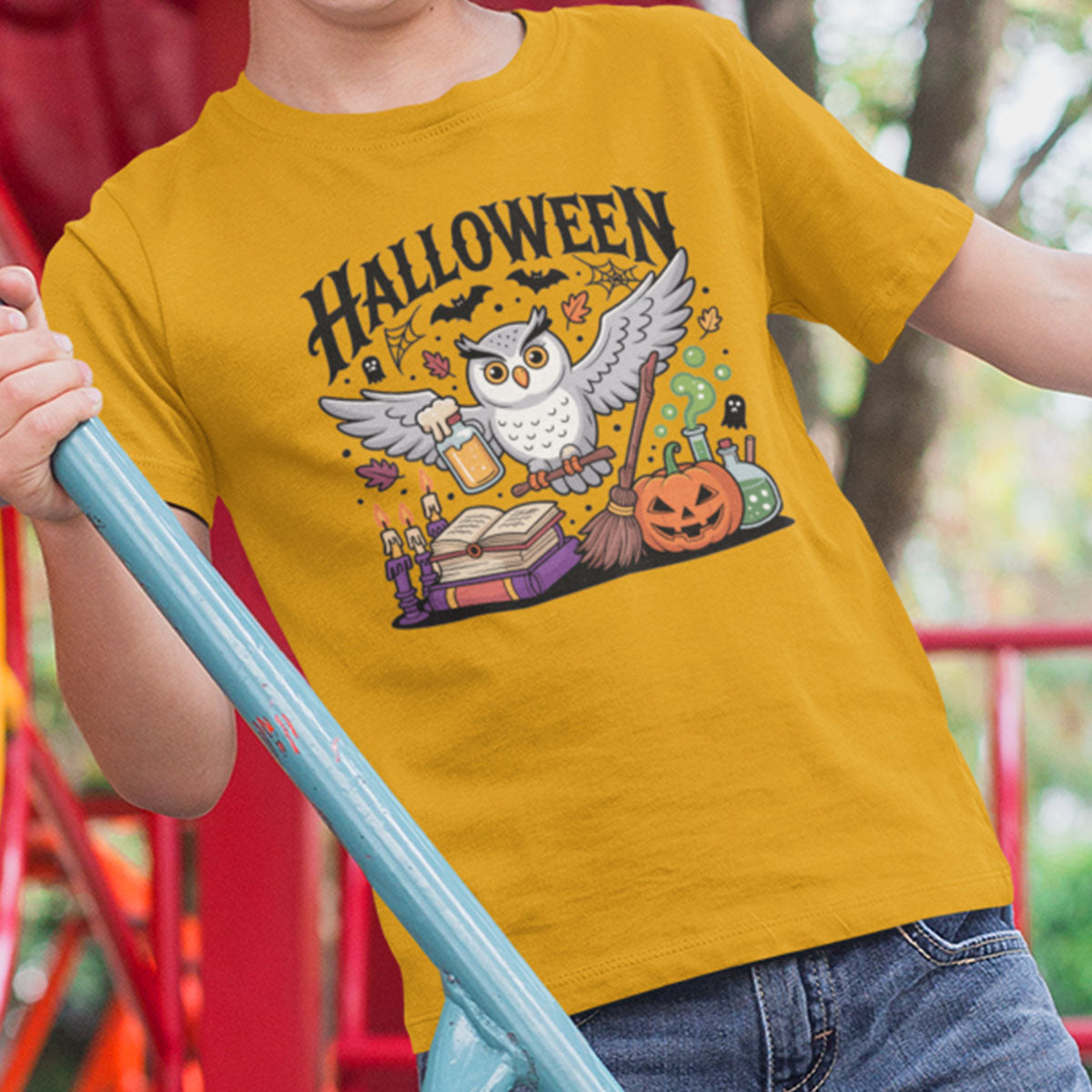 Owl Magic - Kids Halloween T-Shirt